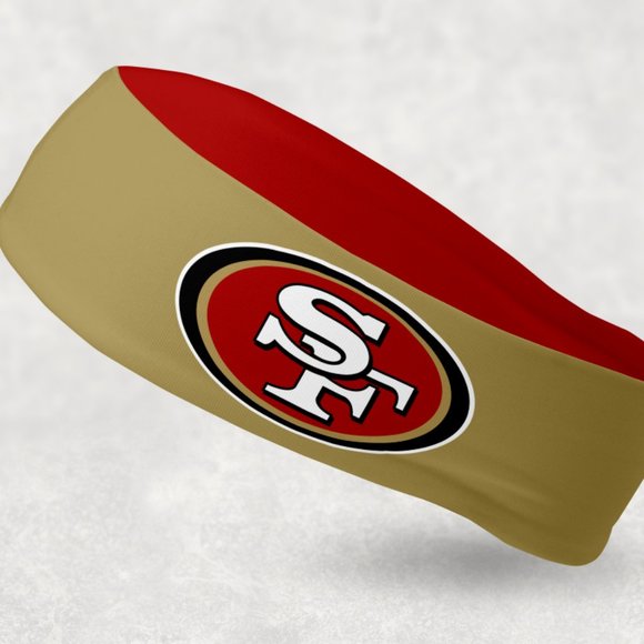 NEW - Reversible San Francisco 49ers Headband SF 49ers Headband - Picture 2 of 2